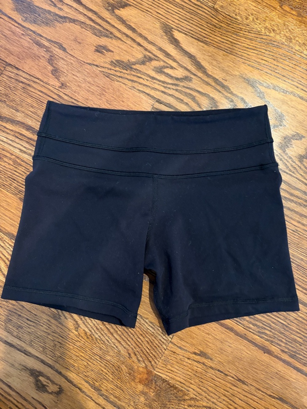 lululemon athletica Black High-Rise Bike Shorts